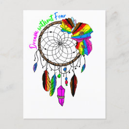 Dream zonder angst - LGBTQ+ Dream Catcher Briefkaart
