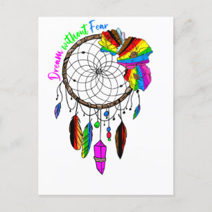 Dream zonder angst - LGBTQ+ Dream Catcher Briefkaart