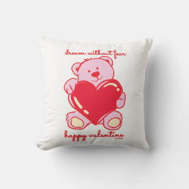 DREAM ZONDER VRIJE HAPPY VALENTIJN gift Kussen
