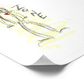 Dream Zone - Hoesje Art Poster (Hoek)