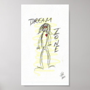 Dream Zone - Hoesje Art Poster
