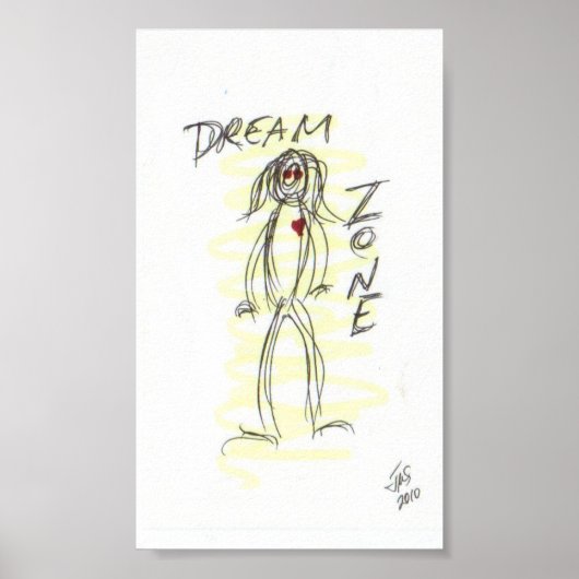 Dream Zone - Hoesje Art Poster (Voorkant)