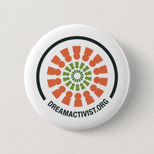 DreamActivist Ronde Button 5,7 Cm (Voorkant)