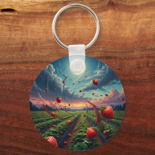 Dreamberry Fields Sleutelhanger (Achterkant)