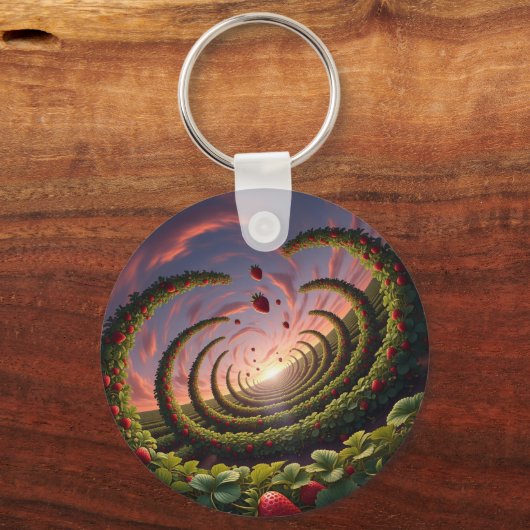 Dreamberry Fields Sleutelhanger (Voorkant)