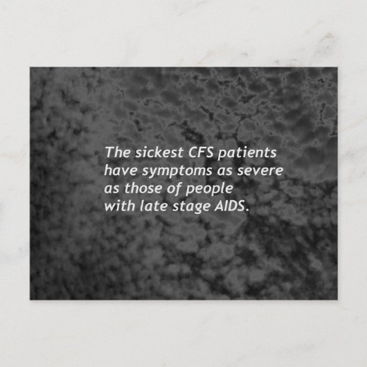 dreambirdie-CFS-patiënten briefkaart (Voorkant)