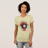 DreamBloom: kleur je geest T-shirt (Voorkant volledig)