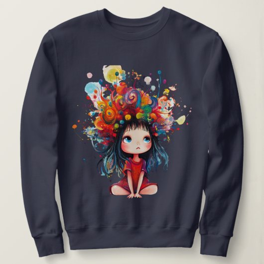 DreamBloom: kleur je geest Trui (Design voorkant)
