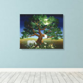 Dreamboom 1994 canvas afdruk (Insitu (Houten vloer))