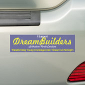 DreamBuilders Bumpersticker (Op auto)