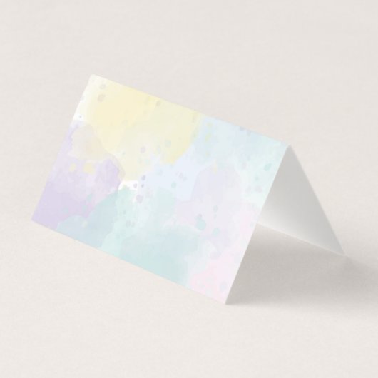 Dreamcatcher Birthday Celebration table number  Kaart (Achterkant)