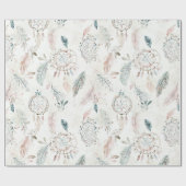 DREAMCATCHER Boho draagt neutraal inpakpapier (Vlak)