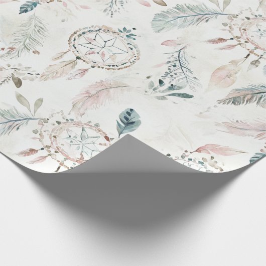 DREAMCATCHER Boho draagt neutraal inpakpapier (Hoek)