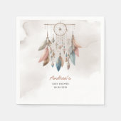 Dreamcatcher Boho Pastel Servet (Voorkant)
