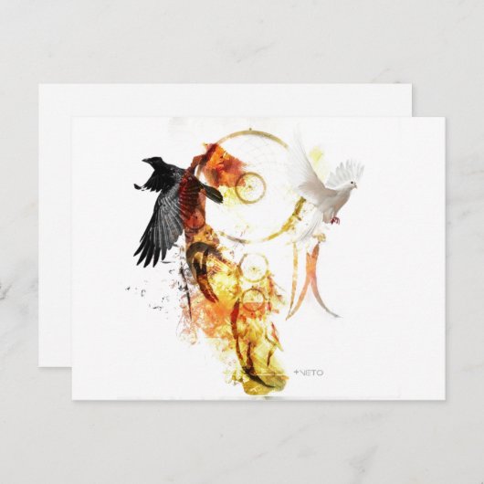 DREAMCATCHER BRIEFKAART (Voorkant / Achterkant)