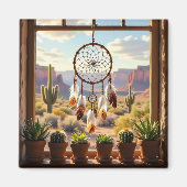 Dreamcatcher, Desert Canyons, Cacti   Magneet (Voorkant)