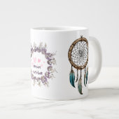 Dreamcatcher Design-Mok Grote Koffiekop (Voorkant rechts)