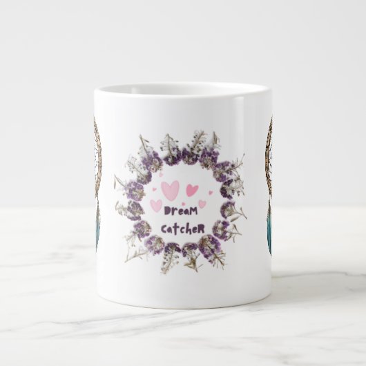 Dreamcatcher Design-Mok Grote Koffiekop (Voorkant)