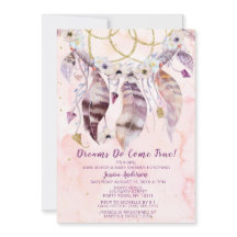 Dreamcatcher Dream Come True Girl Baby shower