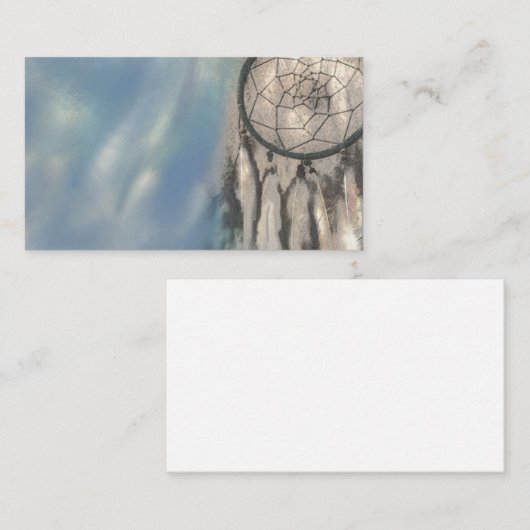 DreamCatcher Dreamweaver Abstracte Visitekaartjes (Voorkant / Achterkant)