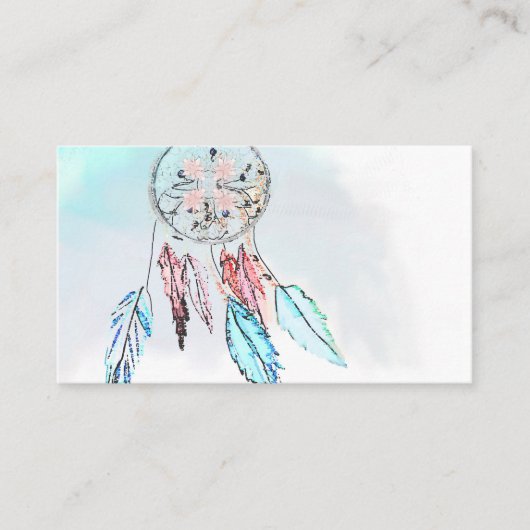DreamCatcher Dreamweaver Abstracte Visitekaartjes (Voorkant)