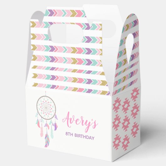 Dreamcatcher Favor Boxen Bedankdoosjes (Geopend)