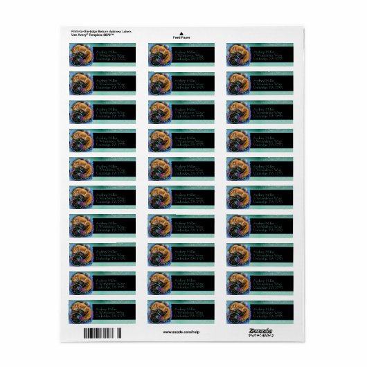 DreamCatcher Fox Etiket (Full Sheet)