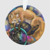 DreamCatcher Fox Ornament (voorkant)