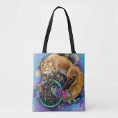 DreamCatcher Fox Tote Bag (Voorkant)