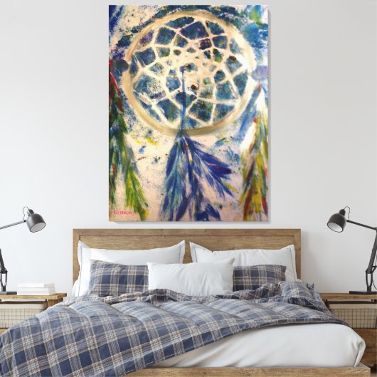 Dreamcatcher Harmony Canvas Afdruk (Insitu (Slaapkamer))