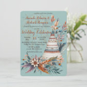 Dreamcatcher in een Boheems thema Kaart (Staand voorkant)