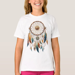 Dreamcatcher in een Boheems thema T-shirt