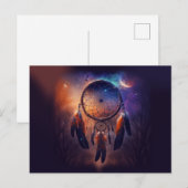 Dreamcatcher in het bos briefkaart (Voorkant / Achterkant)