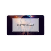 Dreamcatcher in het bos etiket (Voorkant)