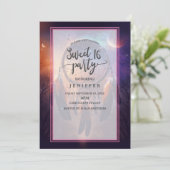 Dreamcatcher in het bos kaart (Staand voorkant)