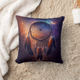 Dreamcatcher in het bos kussen