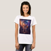 Dreamcatcher in het bos t-shirt (Voorkant volledig)