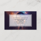 Dreamcatcher in het bos visitekaartje (Achterkant)