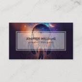 Dreamcatcher in het bos visitekaartje (Voorkant)