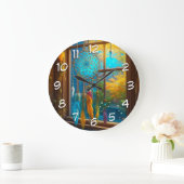 Dreamcatcher in Venster Boho Grote Klok (Huis)