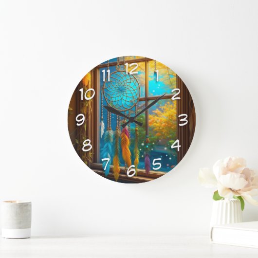 Dreamcatcher in Venster Boho Grote Klok (Huis)