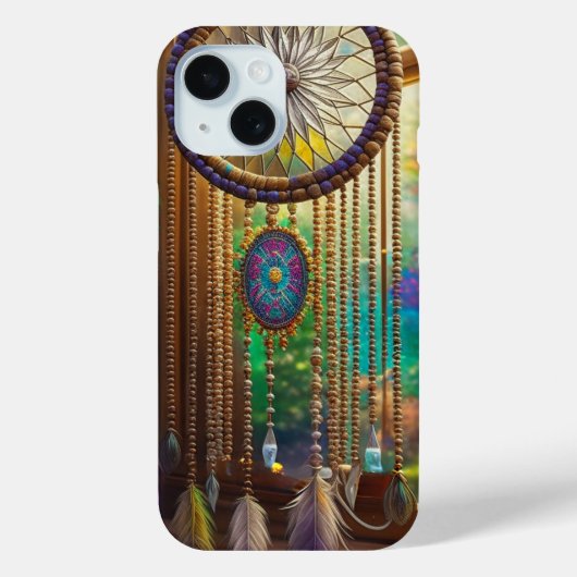  Dreamcatcher in Venster Paarse Boho Case-Mate iPhone Case (Achterkant)