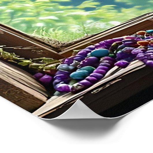 Dreamcatcher in Window | Boho Art Poster (Hoek)