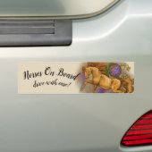 dreamcatcher-paard bumpersticker (Op auto)
