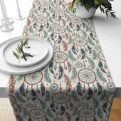 Dreamcatcher Pattern Table Runner - Tribal Charm Lange Tafelloper