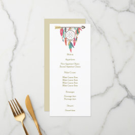 Dreamcatcher Pijl Bruiloft Menu