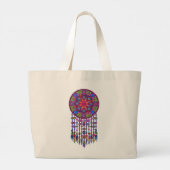 Dreamcatcher Tote Grote Tote Bag (Achterkant)