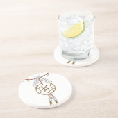 DreamCatcher Zandsteen Onderzetter (Zijkant)