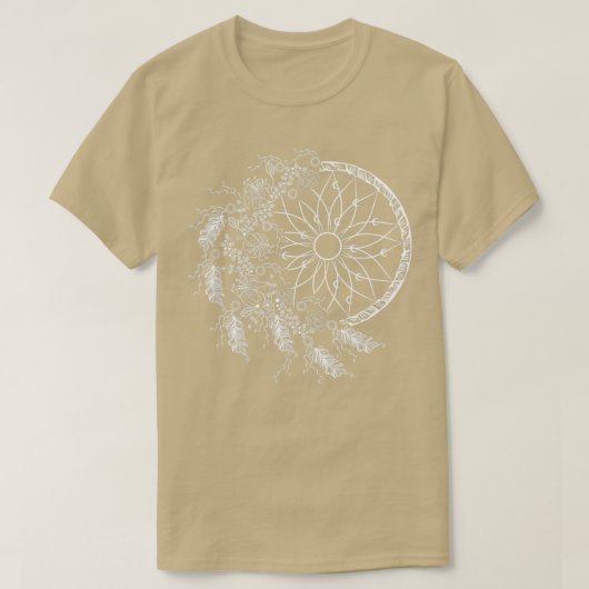 Dreamcatcher Zen Meditatie Boho Bohemian T-shirt (Design voorkant)
