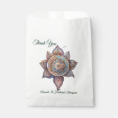 Dreamcatchers in een Boheems thema Bedankzakje (Voorkant)